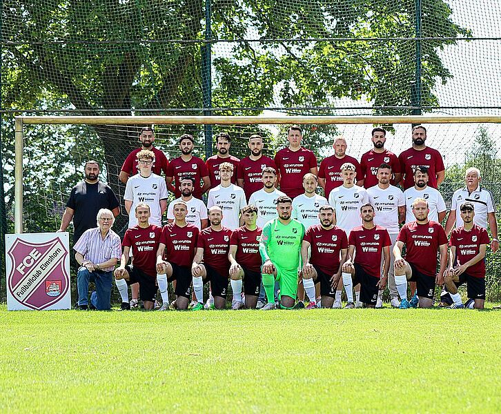 Aktuelles Teamfoto der 2. Herren des FC Elmshorn