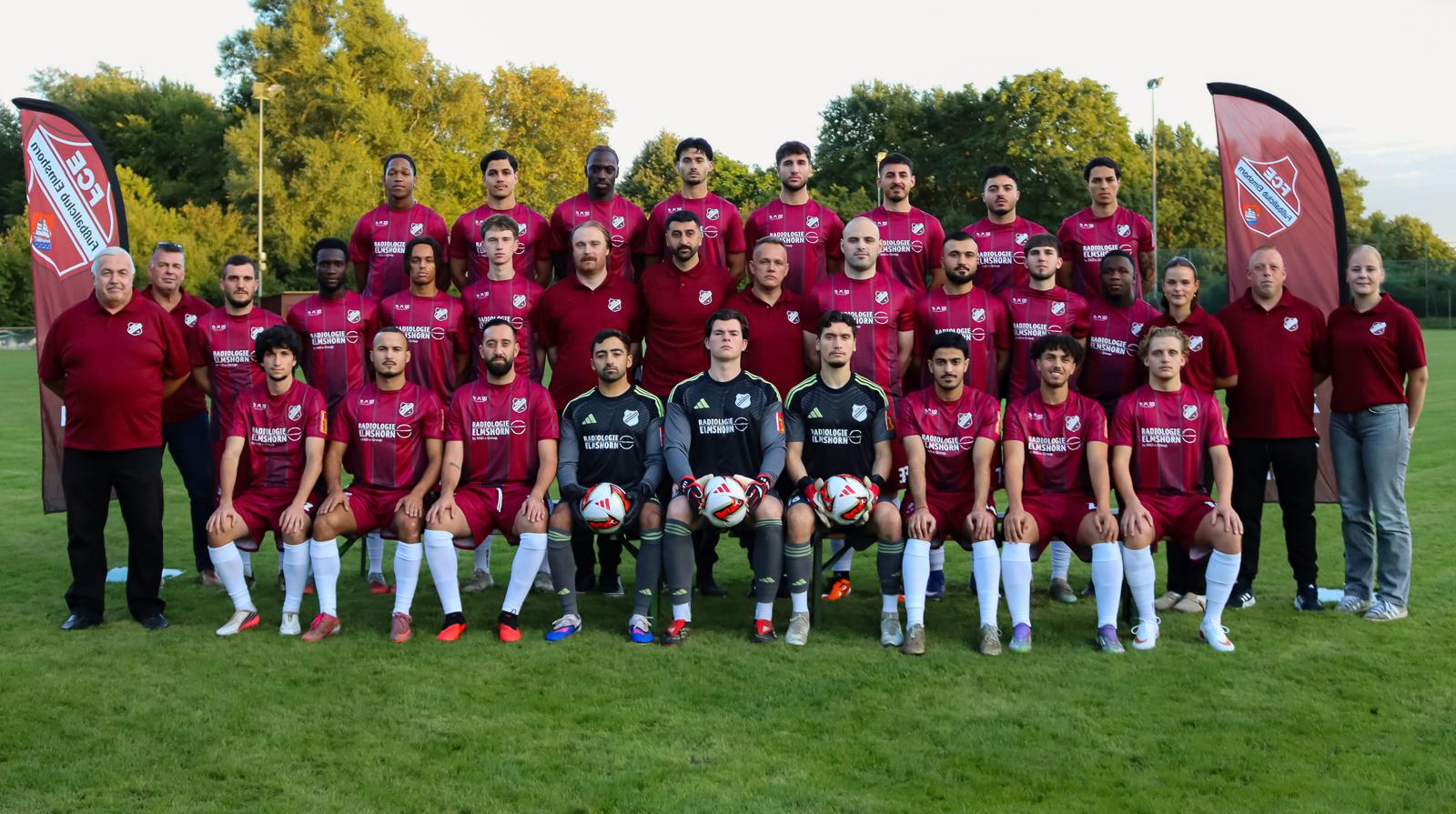 Das aktuelle Foto der 1. Herrenmannschaft des FC Elmshorn.